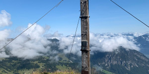 Beitragsbild des Blogbeitrags Mottakopf, der Hausberg von Brand