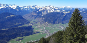 Beitragsbild des Blogbeitrags Von der Baumgartner Höhe, zur Alpe Wildmoos, weiter zur Mittelstation Sonderdach