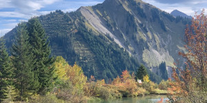 Beitragsbild des Blogbeitrags Rundweg um den Stafelalpsee in Faschina 