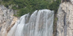 Beitragsbild des Blogbeitrags Wasserfälle im Soča-Tal 