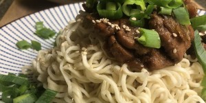 Beitragsbild des Blogbeitrags Mie noodles teriyaki 