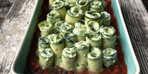 Beitragsbild des Blogbeitrags Zucchini-Rolls 