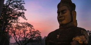 Beitragsbild des Blogbeitrags Sonnenuntergang in Angkor – Die schönsten Plätze 