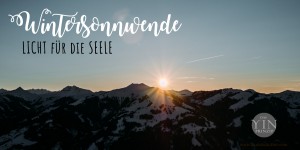 Beitragsbild des Blogbeitrags Wintersonnwende - Beginn der Rauhnachtszeit 