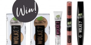 Beitragsbild des Blogbeitrags Give-Away! Gewinnt „Wolke 7“ Make-up von alverde und Vanessa Mai! 