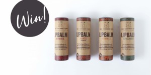 Beitragsbild des Blogbeitrags Give-Away! Gewinnt vegane Naturkosmetik-Lippenpflege von WE LUV ECO!