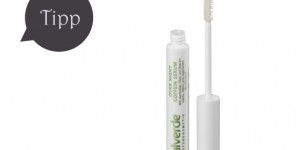 Beitragsbild des Blogbeitrags Wimpernserum Overnight Coffein Serum von alverde