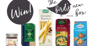 Beitragsbild des Blogbeitrags Give-Away! Gewinnt die The bird’s new box | Food. für Mai 2020!