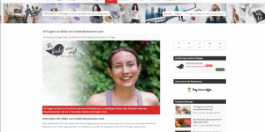 Beitragsbild des Blogbeitrags Über erreichte und zukünftige Ziele – Interview mit blogheim.at