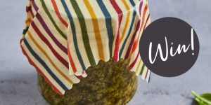 Beitragsbild des Blogbeitrags Give-Away! Gewinnt ein veganes Wachstuch von Bee Food Wraps!