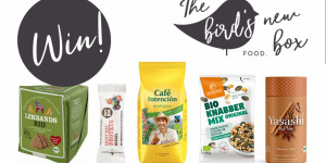 Beitragsbild des Blogbeitrags Give-Away! Gewinnt die The birds new box | Food. für März!