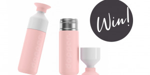 Beitragsbild des Blogbeitrags Give-Away! Gewinnt eine Dopper Insulated in Steamy Pink!