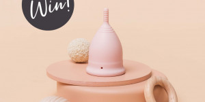 Beitragsbild des Blogbeitrags Give-Away! Gewinnt eine Menstruationstasse von DivineCup!