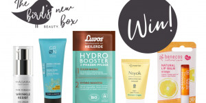 Beitragsbild des Blogbeitrags Give-Away! Gewinnt die The birds new box | Beauty. für Oktober!
