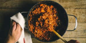 Beitragsbild des Blogbeitrags Vegane Rezeptreihe: Linsenbraten