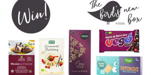 Beitragsbild des Blogbeitrags Give-Away! Gewinnt die The birds new box | Food. für Oktober!