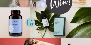 Beitragsbild des Blogbeitrags Give-Away! Gewinnt eine Pro-Age & Energie Box von SKIN MATTER!
