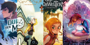 Beitragsbild des Blogbeitrags Fünf Comics für Kinder: Junge Helden und schwierige Themen