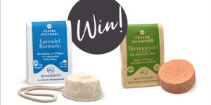 Beitragsbild des Blogbeitrags Give-Away! Gewinnt ein Zero Waste Naturkosmetik-Set von Wunderberg!