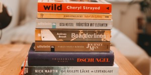 Beitragsbild des Blogbeitrags Corona-Krise – Meine Lieblingsbücher gegen das Fernweh