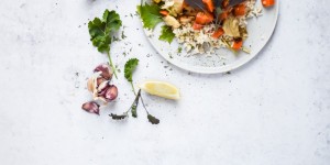Beitragsbild des Blogbeitrags Shan Tofu – Burmesischer Kichererbsen-Tofu