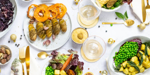 Beitragsbild des Blogbeitrags Christmas in a Nutshell äh bowl – mein Weihnachtsmenü 2021 – Anzeige