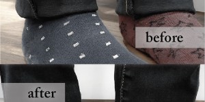 Beitragsbild des Blogbeitrags Faulty Fashion: How to shorten your jeans saving the original hem