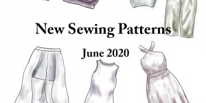 Beitragsbild des Blogbeitrags New sewing patterns & updates [June 2020] 