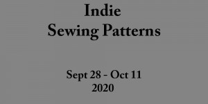 Beitragsbild des Blogbeitrags New Releases of Indie Sewing Patterns [Sept 28 - Oct 11 2020] 