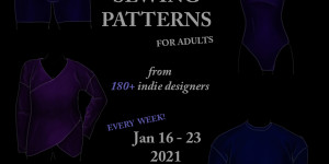 Beitragsbild des Blogbeitrags New Releases of Indie Designers Adult Sewing Patterns [Jan 16 - 23 2021] 