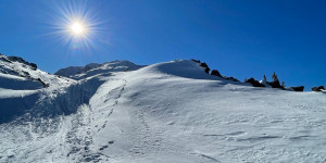 Beitragsbild des Blogbeitrags Schartenkogel (2.311m), Tuxer Alpen, 14.1.2022