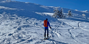 Beitragsbild des Blogbeitrags Skitour auf den Sattelberg, 12.12.22