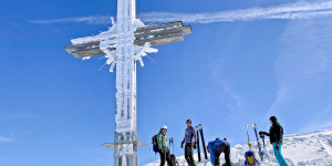 Beitragsbild des Blogbeitrags Gilfert (2.506m) übers Nonsjöchl, 28.2.2023