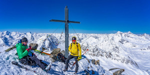 Beitragsbild des Blogbeitrags Längentaler Weißer Kogel (3.217m), 4.4.2023 