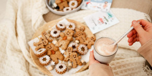 Beitragsbild des Blogbeitrags ICH HAB EUCH ZUM KNUDDELN GERN! Christmas Teddy-Cookies – in vegan & bewusst gesund 