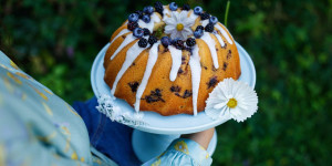 Beitragsbild des Blogbeitrags EIN HIMMLISCHER TRAUMKUCHEN FÜR VIELE LEBENSLAGEN! Zitronen-Joghurt-Gugelhupf mit Sommerbeeren