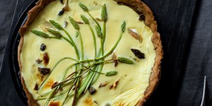 Beitragsbild des Blogbeitrags WILDSPARGEL - QUICHE
