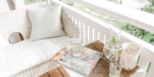 Beitragsbild des Blogbeitrags 5 Wundermittel für einen kleinen Balkon