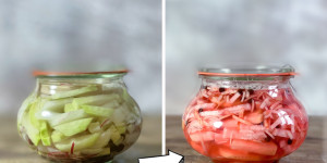 Beitragsbild des Blogbeitrags Das Zauberferment: Kohlrabi & Radieschen