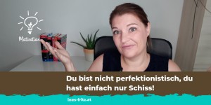 Beitragsbild des Blogbeitrags Video: Du bist nicht perfektionistisch, du hast Schiss!