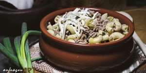 Beitragsbild des Blogbeitrags Haschee Hörnchen al dente & pikant