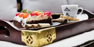 Beitragsbild des Blogbeitrags Schoko Kuchen Kriacherln Mascarpone Creme