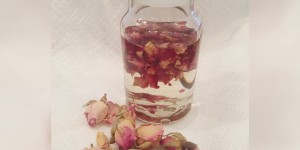 Beitragsbild des Blogbeitrags Rosenöl – selbst gemacht