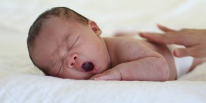 Beitragsbild des Blogbeitrags Bäuchleinöl für Babys – sanfte Hilfe bei Blähungen