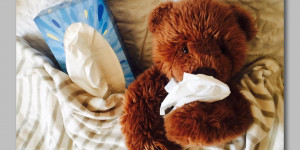 Beitragsbild des Blogbeitrags Majoranöl – bei Schnupfen für Kinder