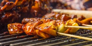 Beitragsbild des Blogbeitrags Top 5 Sate Spieße in Ubud