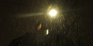 Beitragsbild des Blogbeitrags Freitag 15.Jänner 2021- Nacht und Schnee
