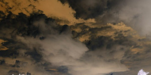 Beitragsbild des Blogbeitrags Ein dramatischer Tag mit dramatischem Himmel und dramatischem zoom-meeting