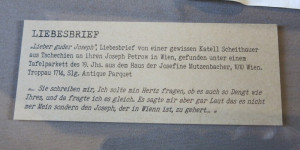 Beitragsbild des Blogbeitrags Aus dem Haus der Josefine Mutzenbacher …