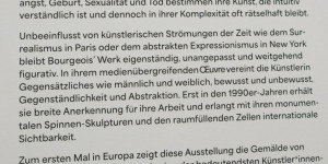 Beitragsbild des Blogbeitrags Es hat nicht gefunkt – Louise Bourgeois